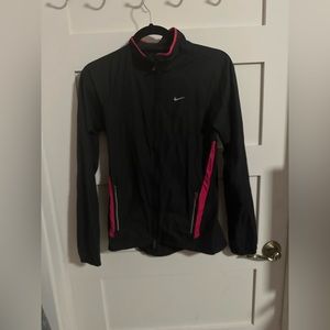 Pink And Black Nike Workout Jacket